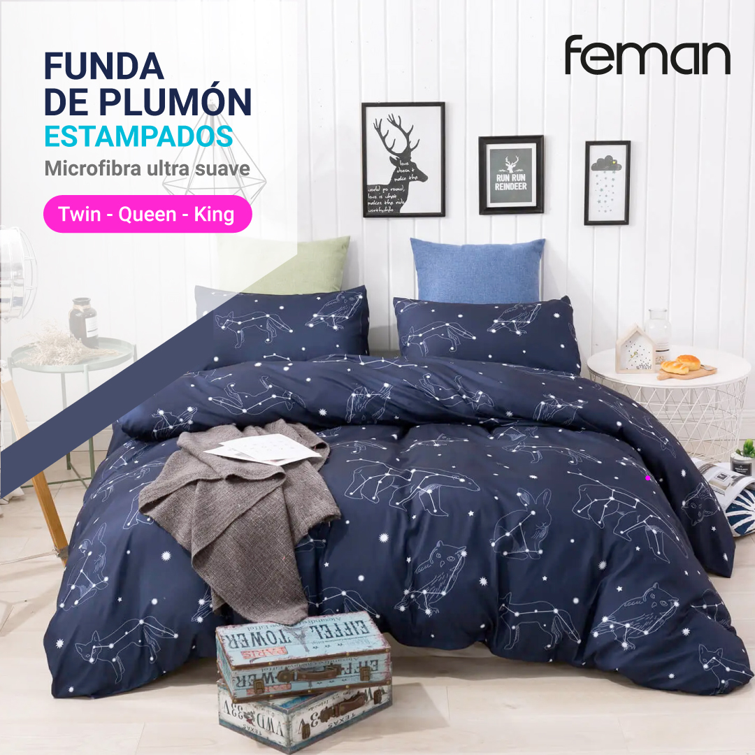 Feman | Ropa de cama, textil baño, paños de microfibra y más - Feman